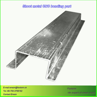 Sheet Metal Fabrication CNC Bending Parts by Laser Cutting