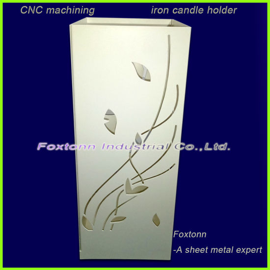 1.2mm Sheet Metal CNC Cutting Romantic Candle Holder