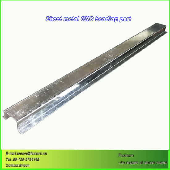 Sheet Metal Fabrication CNC Bending Process for Galvanized Parts
